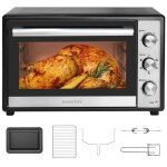 Four lectrique 66 l 6 modes de chaleur tournante minuteur temprature rglable arrt automatique finitions ...