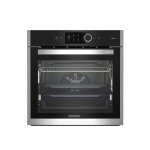 Four encastrable pyrolyse grundig - gebm19600bph - dark inox - porte froide - 71 l