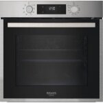 Four encastrable - pyrolyse hydrolyse - chaleur tournante - hotpoint - hao5540px - inox - 71 l - a + ...