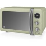 Four micro - ondes combiné - swan - 20l vert - cuisson vapeur - gril - décongélation Four micro - ondes combiné - swan - 20l vert - cuisson vapeur - gril - décongélation