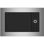 Four micro - ondes encastrable continental edison mo20ixes noir et inox l595 x 388 x p345 cm 20l
