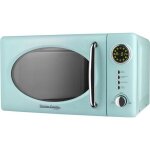 Four � micro - ondes r�tro vintage cuisine avec affichage - menthe