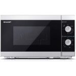 Four � micro - ondes - sharp - yc - mg01e - w - capacit� 20 litres - puissance 800 watt - couleur noir ...