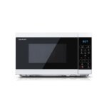 Four � micro - ondes sharp yc - ms02ew - capacit� 20 litres - puissance 800 watt - couleur blanche