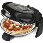 Four � pizza delizia g3ferrari noir - 1200w - temp�rature jusqu� 390�c - pierre r�fractaire - minuterie ...