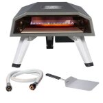 Four  pizza  gaz 4400w  30cm + pelle  pizza sahara