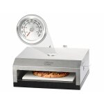 Four à pizza - rosenstein & sohne - pour barbecue - pierre de cuisson - thermomètre intégré Four à pizza - rosenstein & sohne - pour barbecue - pierre de cuisson - thermomètre intégré