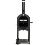 Four � pizza et tarte flamb�e - livoo - doc331 - compatible charbon et bois - hauteur de cuisson 94 cm ...