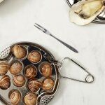 Fourchette a escargot x4