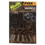 Fox edges camo run ring kit camo run rig kit x 8 emerillon � agrafe crochet p�che connecteur d�crochage ...