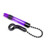 Fox powergrip bobbin hanger indicateur violet - balancier souple pour p�che � la carpe