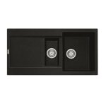Franke evier � encastrer 60cm onyx avec siphon - 459464