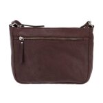 Fredsbruder sac � �paule bandouli�re marron en cuir pour femme - kinky snippet taupe 91130