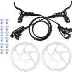 Frein � disque hydraulique vtt homyl - kit avant arri�re 160mm - mat�riel de frein � disque pour v�los ...