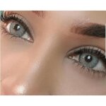 Freshtone� lentilles de contact de couleur satin gray 3ton avizor solution 10ml kit de rangement offert ...