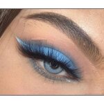 Freshtone� lentilles de contact de couleur topaz bleu 3ton avizor solution 10ml kit de rangement offert ...