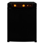 Frigo trimixte � absorption 43l cc ca &gaz acier camping caravane mini bar van