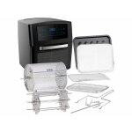 Friteuse  air chaud numrique xxl avec mini - four hf - 400