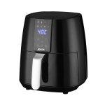 Friteuse  air chaud sans huile electrique airfryer jocca - 38 l - noir - 1450w - protection contre la ...