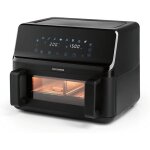 Friteuse � air chaud vario � double chambre 9 l airfryer chambre divisible�cran tactile 8 programmes ...