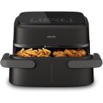 Friteuse air double panier philips s�rie 1000 avec s�parateur amovible - 7. 1l