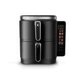 Kitchencook - airflow12 led - friteuse � air verticale 12l - 10 programmes - panneau tactile led - 2800w ...