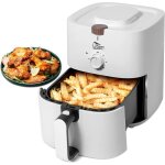 Friteuse � air - uten - 4l friteuse sans huile 1500w air fryer pour 1 � 5 personnes minuteur paniers ...
