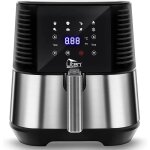 Friteuse sans huile �lectrique 5. 5l - uten - 5. 5l air fryer - 7 programmes �cran tactile led1700wminuteur ...