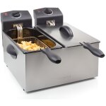 Friteuse double tristar fr - 6937 - contenance 2 x 3l - thermostat double - zone froide Friteuse double tristar fr - 6937 - contenance 2 x 3l - thermostat double - zone froide