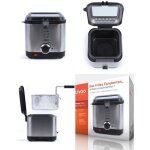 Friteuse - livoo - 15 l - acier inoxydable - thermostat rglable - filtre anti - odeur