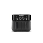 Friteuse nutribullet air fryer double bac nba081b 2850 w noir