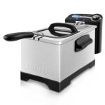 Friteuse professionnelle 3l plus - taurus - 2100w - résistance immergée - inox Friteuse professionnelle 3l plus - taurus - 2100w - résistance immergée - inox