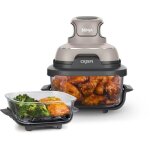 Friteuse sans huile portable ninja - crispi - récipients 14l et 38l - 4 programmes prédéfinis - 1400w ... Friteuse sans huile portable ninja - crispi - récipients 14l et 38l - 4 programmes prédéfinis - 1400w ...