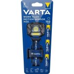 Frontale - varta - work flex motion sensor h20 - 150lm - allumage mains libres - 8 niveaux dclairage ...