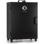 Fumoir lectrique klarstein flintstone - 1600w - thermomtre - grille de fumage en inox - noir