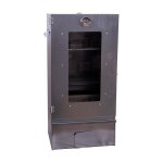 Fumoir 3 niveaux avec porte vitre h 80 cm