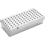 Fumoir universel pour barbecue weber - accessoire barbecue  gaz - gris