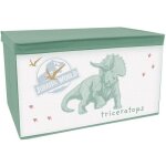 Fun house jurrasic world coffre � jouets dinosaures - pliable - 555 x 345 x 34 cm - pour enfant
