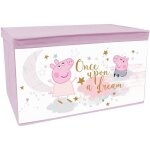Fun house peppa pig coffre � jouets - pliable - 555 x 345 x 34 cm - pour enfant