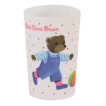 Fun house petit ours brun verre pour enfant