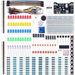 Fun kit composant lectronique breadboard cble resistor capacitor led potentiomtre pour arduino kit ...
