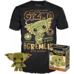 Set figurine et t - shirt - funko - gremlins - gizmo heo exclusive - noir - adulte - mixte