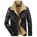 Funmoon duffle manteau laine homme moto de plus velours épais windproof longue cuir veste motard outwear ... Funmoon duffle manteau laine homme moto de plus velours épais windproof longue cuir veste motard outwear ...