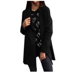 Funmoon femmes veste - vareuse - casaque - blazer artificielle en laine lgant blend slim dextrieur ...