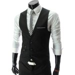 Funmoon gilet en costume homme veste en costume sans manches homme gilet uni coupe slim sans chaîne en ... Funmoon gilet en costume homme veste en costume sans manches homme gilet uni coupe slim sans chaîne en ...