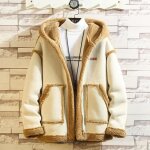 Funmoon hiver casual capuche en vrac velours coton rembourré Épaississement manteau de veste pour hommes ... Funmoon hiver casual capuche en vrac velours coton rembourré Épaississement manteau de veste pour hommes ...