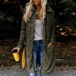 Funmoon manteau - caban - pardessus femmes casual manches longues pour femmes outwear pardessus hauts ...