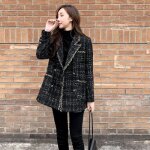 Funmoon manteau - caban - pardessus femmes mode bouton cardigan couleur solide blouse ample veste  manches ...