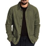 Funmoon manteau - caban - pardessus manteau hommes mode automne casual hauts manches longues solide corduroy ...