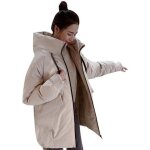 Funmoon manteau femmes mode fminine coton - paddes vers le bas chaud manches longues